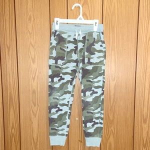 Boys Camo Joggers